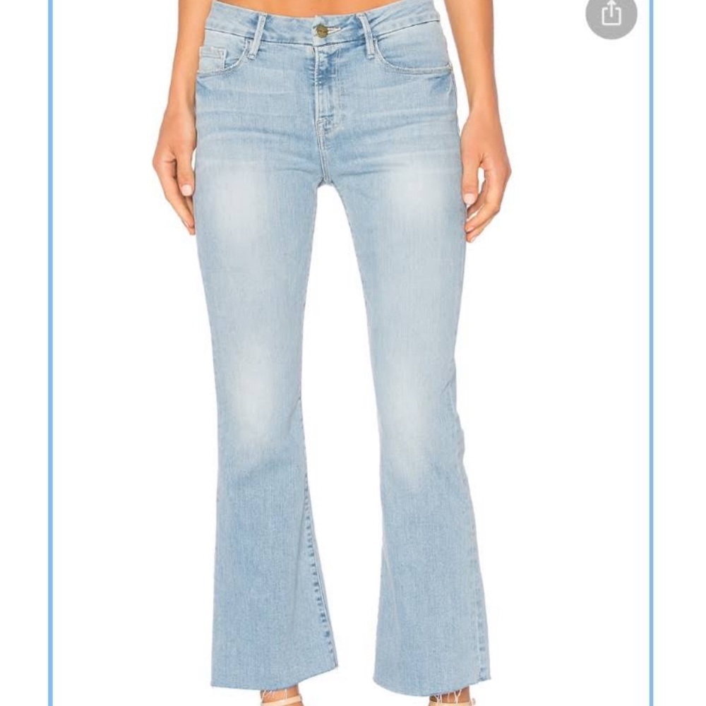 FRAME LE CROP MINI BOOT JEANS